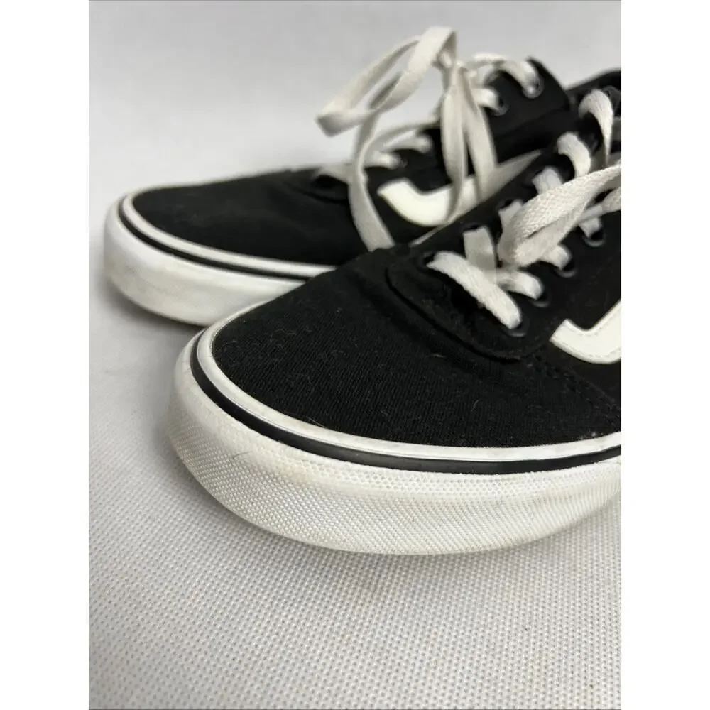 Vans Old Skool Canvas Black White Classic Women’s Casual Lifestyle Shoes Size 8